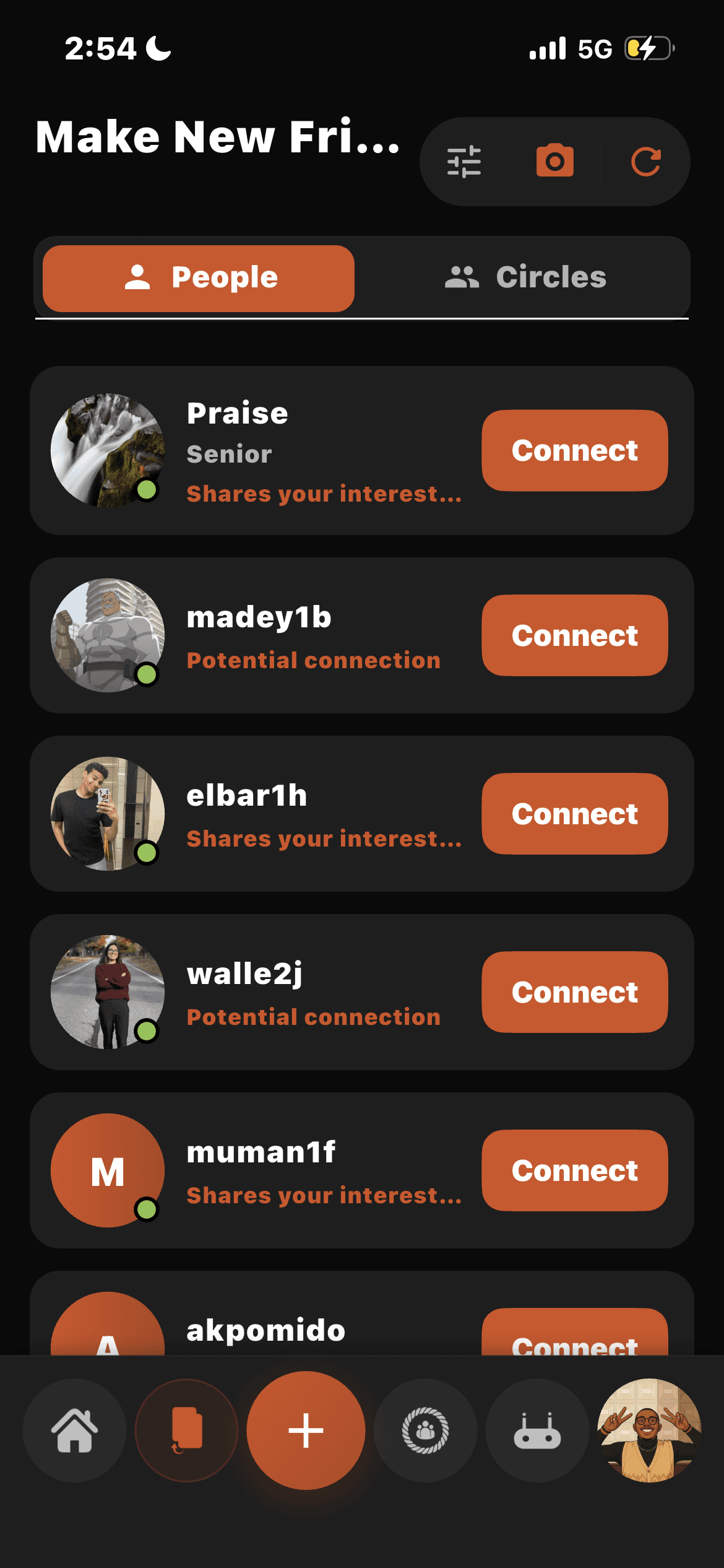 Finding people in your classes on Twine